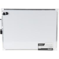 Whiteboard/memobord magnetisch incl. marker en magneten - 30 x 40 cm - thumbnail