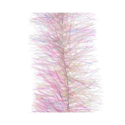 Decoris Lametta guirlande 7x270cm iriserend