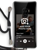 Music Player: Xiaomi Mi Mix 2 Transparant Hoesje met koord