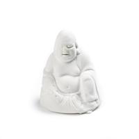 Powertex • gips smiling buddha 5x5x6cm