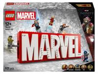 LEGO Marvel Super Heroes 76313 MARVEL logo en minifiguren