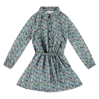 Vinrose Meisjes jurk - Wasabi