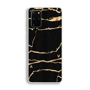 Gouden marmer: Samsung Galaxy S20 Plus Transparant Hoesje