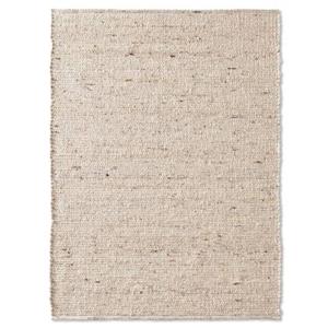 Tapeso Wollen vloerkleed - Bokn crème|beige - 200x240 cm