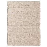 Tapeso Wollen vloerkleed - Bokn crème|beige - 200x240 cm