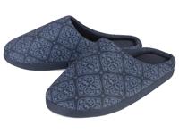 esmara Dames pantoffels met textielvoering (40/41, Marineblauw)