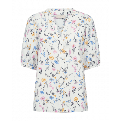 FreeQuent - Wit | Dames | Blouse | Wit | XL | regular | Kamst mode