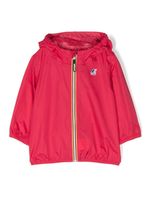 K Way Kids veste zippée Le Vrai à capuche - Rouge