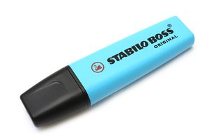 Stabilo markeerstift Boss blauw