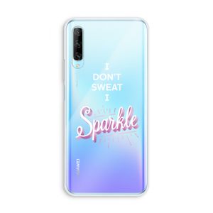 Sparkle quote: Huawei P Smart Pro Transparant Hoesje