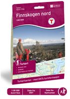 Wandelkaart 2706 Turkart Finnskogen Nord | Nordeca - thumbnail