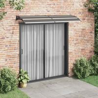 VidaXL Deurluifel 240x75 cm pc zwart VidaXL Deurluifel 240x75 cm pc zwart