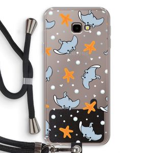Manta: Samsung Galaxy J4 Plus Transparant Hoesje met koord
