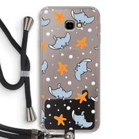Manta: Samsung Galaxy J4 Plus Transparant Hoesje met koord
