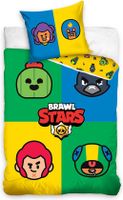 Brawl Stars Dekbedovertrek vlakken 140 x 200 cm