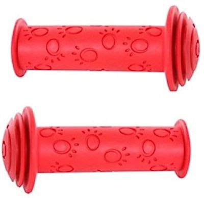 Qtcycletech Qt cycle tech kinder handvatten rood 105 mm blister 0502147