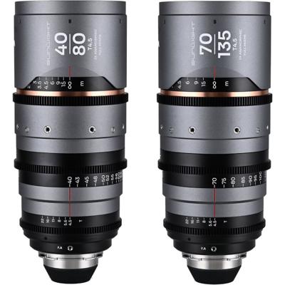 Laowa Sunlight FF 2x Anamorphic Zoom Bundle 40-80/70-135mm Amber
