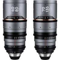 Laowa Sunlight FF 2x Anamorphic Zoom Bundle 40-80/70-135mm Amber