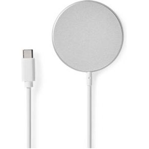 Draadloze Oplader | 5 / 7.5 / 10 / 15 W | 1 / 1.1 / 1.67 / 2 A | Inclusief kabel | USB Type-C© | 1
