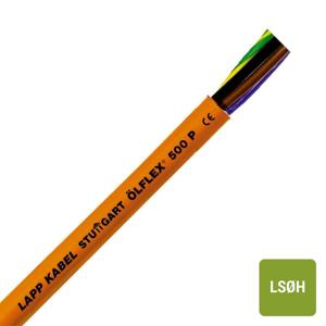 LAPP 123553/1000 Aansluitkabel ÖLFLEX® 500 P 4 x 2.5 mm² Oranje 1000 m