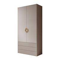 Meubella Kledingkast Nyna - Beige - 100 cm