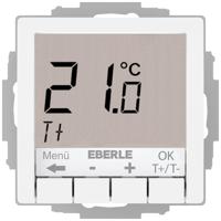 Eberle 527825455504 UTE 4100-Rw-RAL9010-G-55 Kamerthermostaat Inbouw (in muur) Verwarmen/koelen 1 stuk(s)