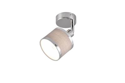 Trio Design opbouwspotArosa nikkel 1-lichts - 812100106