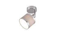 Trio Design opbouwspotArosa nikkel 1-lichts - 812100106