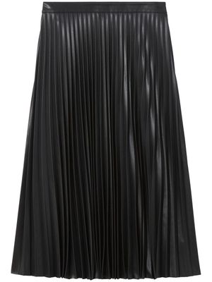Proenza Schouler White Label jupe plissée à taille haute - Noir