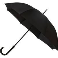 Falcone stormparaplu compact - windproof - zwart - 102 cm - automaat