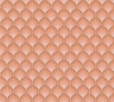 AS Creation Retro Chic - Oranje - Retro - 395385