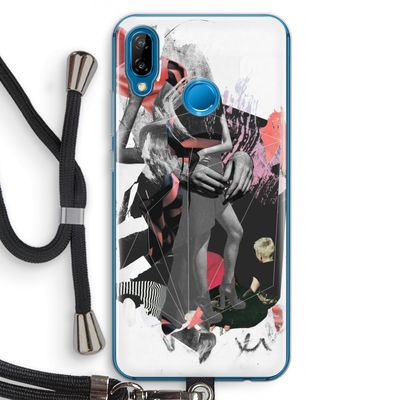 Dissimulation du réel: Huawei P20 Lite Transparant Hoesje met koord