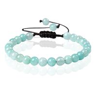 Memphis No.2 Natuursteen Armband Dames - 6mm Angle Stone