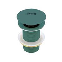 Afvoerplug Creavit Loop | 5/4" | Click waste verlengd | Keramiek | Rond | Groen