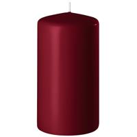 Enlightening Candles Cilinder/stompkaars - bordeaux rood - D6 x H10 cm - 36 branduur