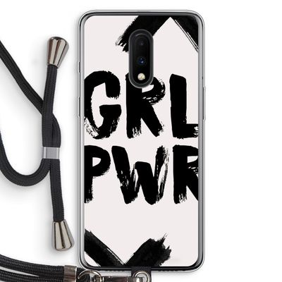 Girl Power #2: OnePlus 7 Transparant Hoesje met koord