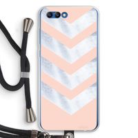 Marmeren pijlen: Honor 10 Transparant Hoesje met koord Marmeren pijlen: Honor 10 Transparant Hoesje met koord