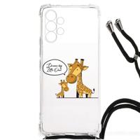 Samsung Galaxy A13 4G Stevig | Bumper Hoesje | Giraffe