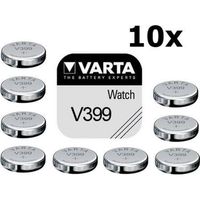 Varta V399 42mAh 1.55V knoopcel batterij - 10 stuks - thumbnail