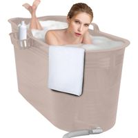 LIFEBATH - Zitbad Mira - Bath Bucket XL - 400L - Ligbad 122 cm - Costa Rica Sand - thumbnail