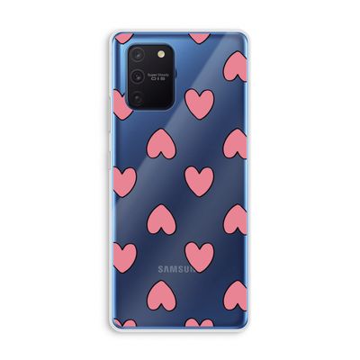 Ondersteboven verliefd: Samsung Galaxy Note 10 Lite Transparant Hoesje