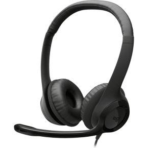 Logitech H390 USB Headset Bedraad Hoofdband Oproepen/muziek USB Type-A Zwart