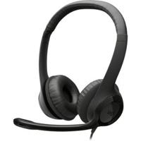 Logitech H390 USB Headset Bedraad Hoofdband Oproepen/muziek USB Type-A Zwart