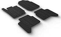 Rubbermatten passend voor Ford Ranger Double Cab 5/2013- (4-delig) GL0565 - thumbnail