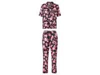 esmara Dames pyjama (M (40/42), Zwart) - thumbnail