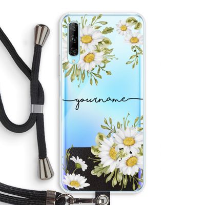 Daisies: Huawei P Smart Pro Transparant Hoesje met koord