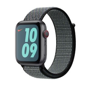 Apple origineel Nike Sport Loop Apple Watch 42mm / 44mm / 45mm / 49mm World Indigo / Lime Blast - MXN52ZM/A