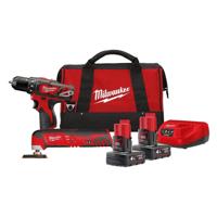 Milwaukee M12 BPP2D-402B Powerpack accu combiset 12V 4.0Ah Li-Ion M12™ in tas - 4933441250 Milwaukee M12 BPP2D-402B Powerpack accu combiset 12V 4.0Ah Li-Ion M12™ in tas - 4933441250