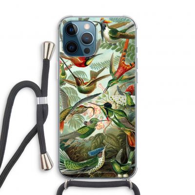 Haeckel Trochilidae: iPhone 12 Pro Transparant Hoesje met koord