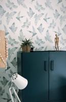 Behang Swallows Rol Lightgrey Behang Swallows Rol Lightgrey